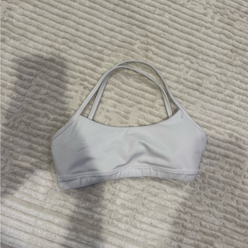 White Women's CSB Sports bra